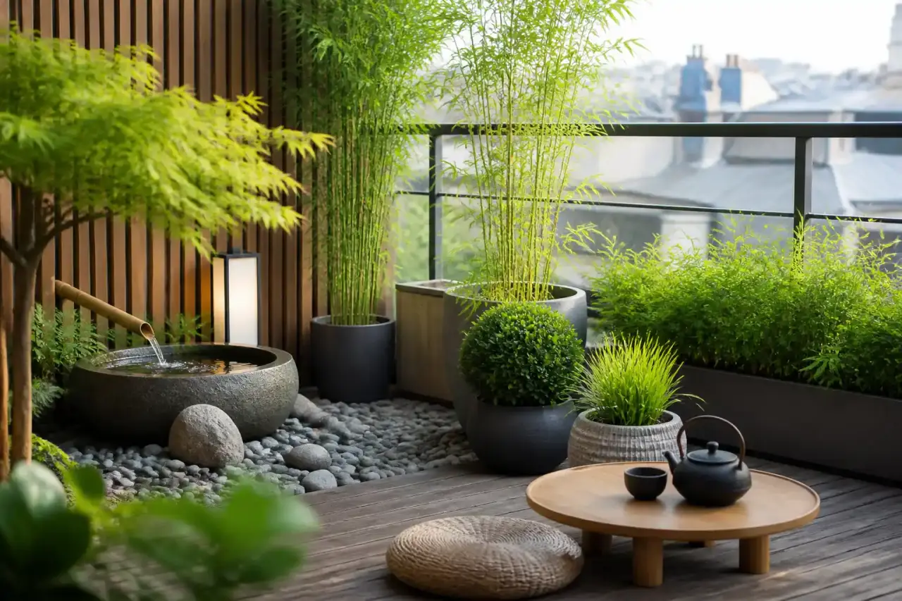 Une plante verte d'intérieur reprenant vie dans un salon lumineux