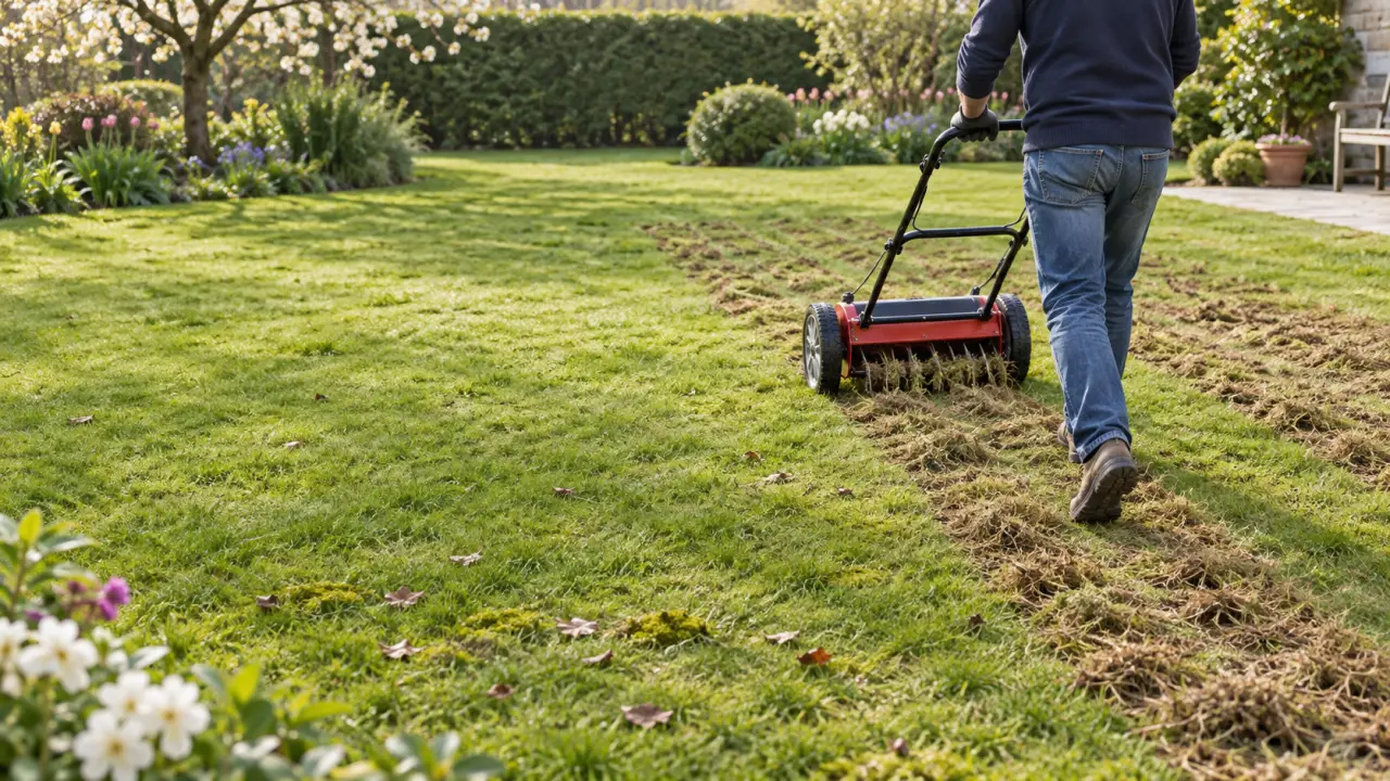 Scarifier sa pelouse : la méthode pas à pas pour un gazon dense et sain