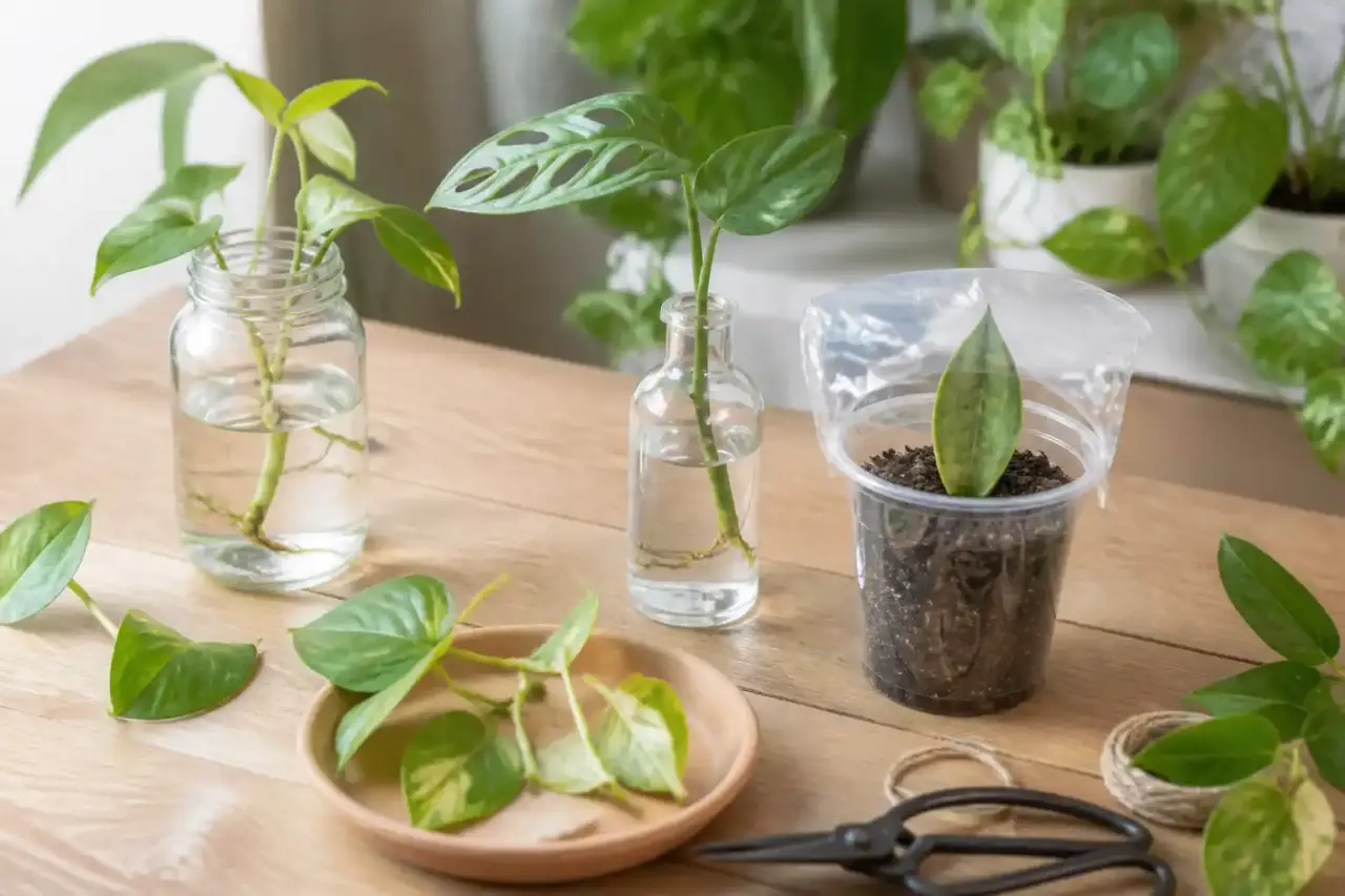 Bouturage de plantes vertes : 3 techniques infaillibles et les conditions de réussite