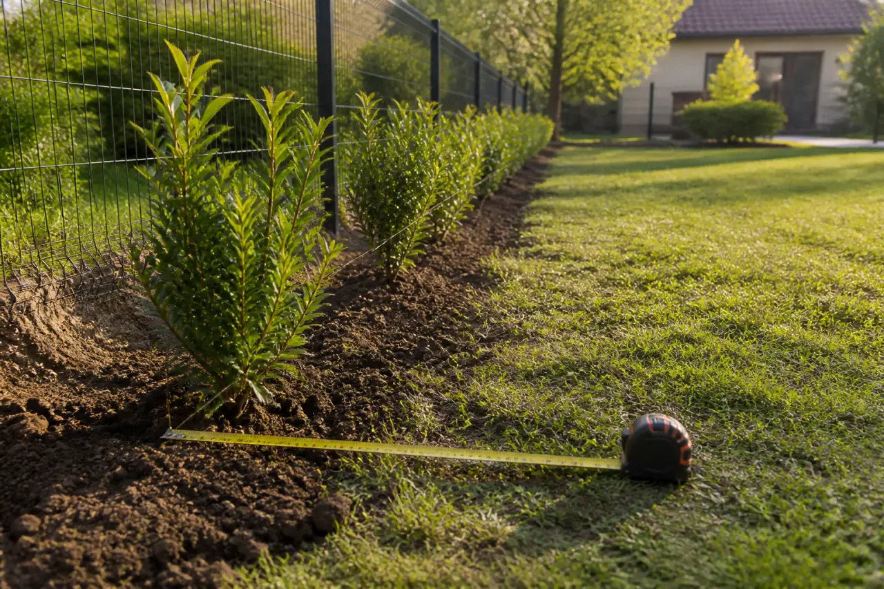 Planter une haie à 0,5 m ou 2 m : la règle à suivre selon sa hauteur et ses abords